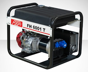 Бензогенератор FOGO FH 6001T / FH 6001ЕТ (Бак 45 литров)   